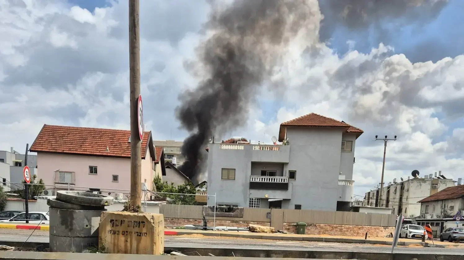 זירת פגיעה, פתח תקווה, 22 במרץ 2026 זירת פגיעה, פתח תקווה, 22 במרץ 2026
