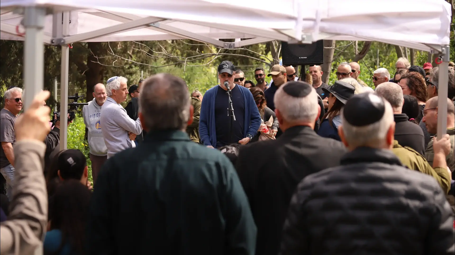 הלוויתו של עופר (פושקו) מוסקוביץ, בית הקברות עמיעד, 23 במרץ 2026 הלוויתו של עופר (פושקו) מוסקוביץ, בית הקברות עמיעד, 23 במרץ 2026