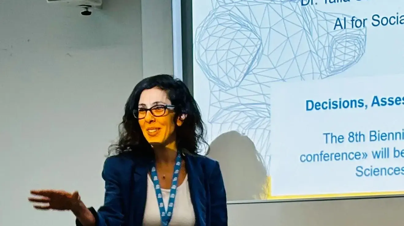 ד״ר טליה מיטל שוורץ טיירי, ראשת מעבדת AI for Resilience and Social Welfare R & D, באוניברסיטת בן גוריון בנגב ד״ר טליה מיטל שוורץ טיירי, ראשת מעבדת AI for Resilience and Social Welfare R & D, באוניברסיטת בן גוריון בנגב