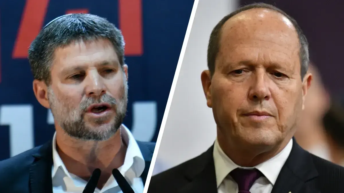 ניר ברקת
בצלאל סמטוריץ ניר ברקת
בצלאל סמטוריץ