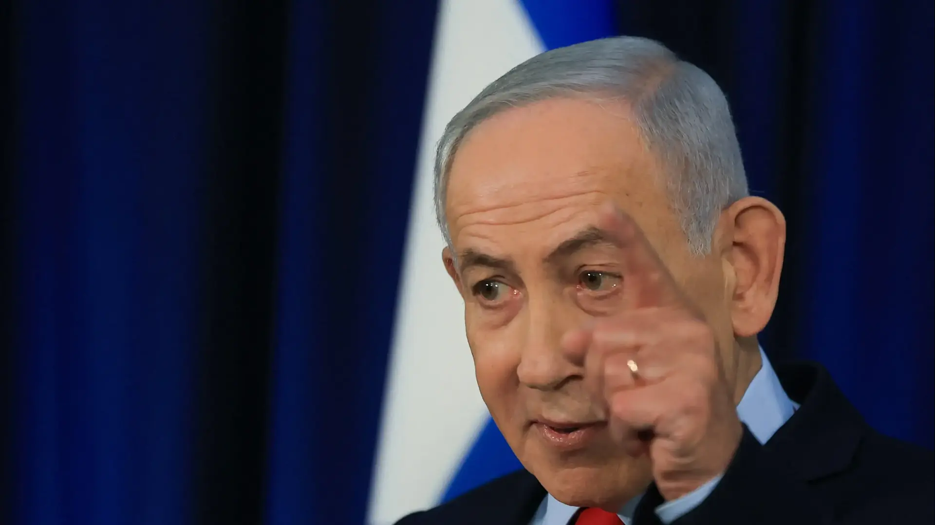 ראש הממשלה בנימין נתניהו בהצהרה לתקשורת, 19 במרץ 2026 ראש הממשלה בנימין נתניהו בהצהרה לתקשורת, 19 במרץ 2026