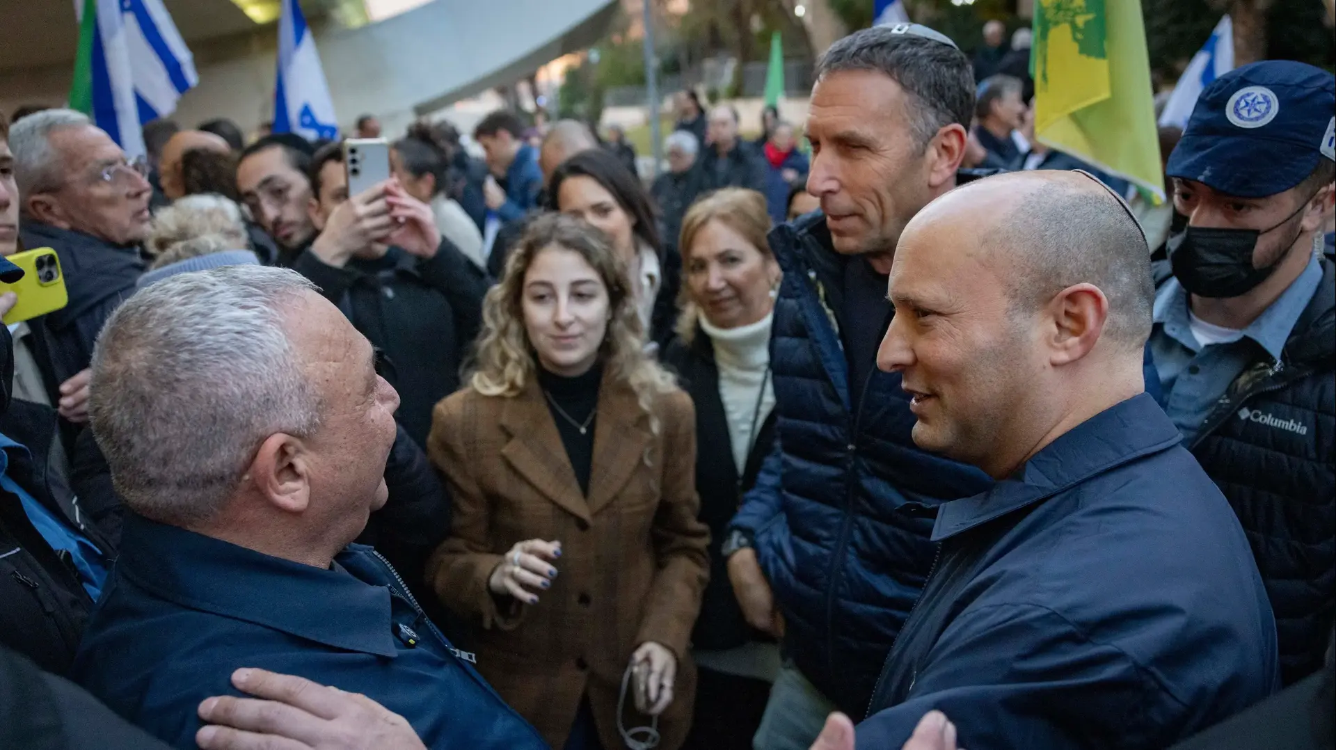 גדי איזנקוט, נפתלי בנט, 15 בינואר 2026 גדי איזנקוט, נפתלי בנט, 15 בינואר 2026