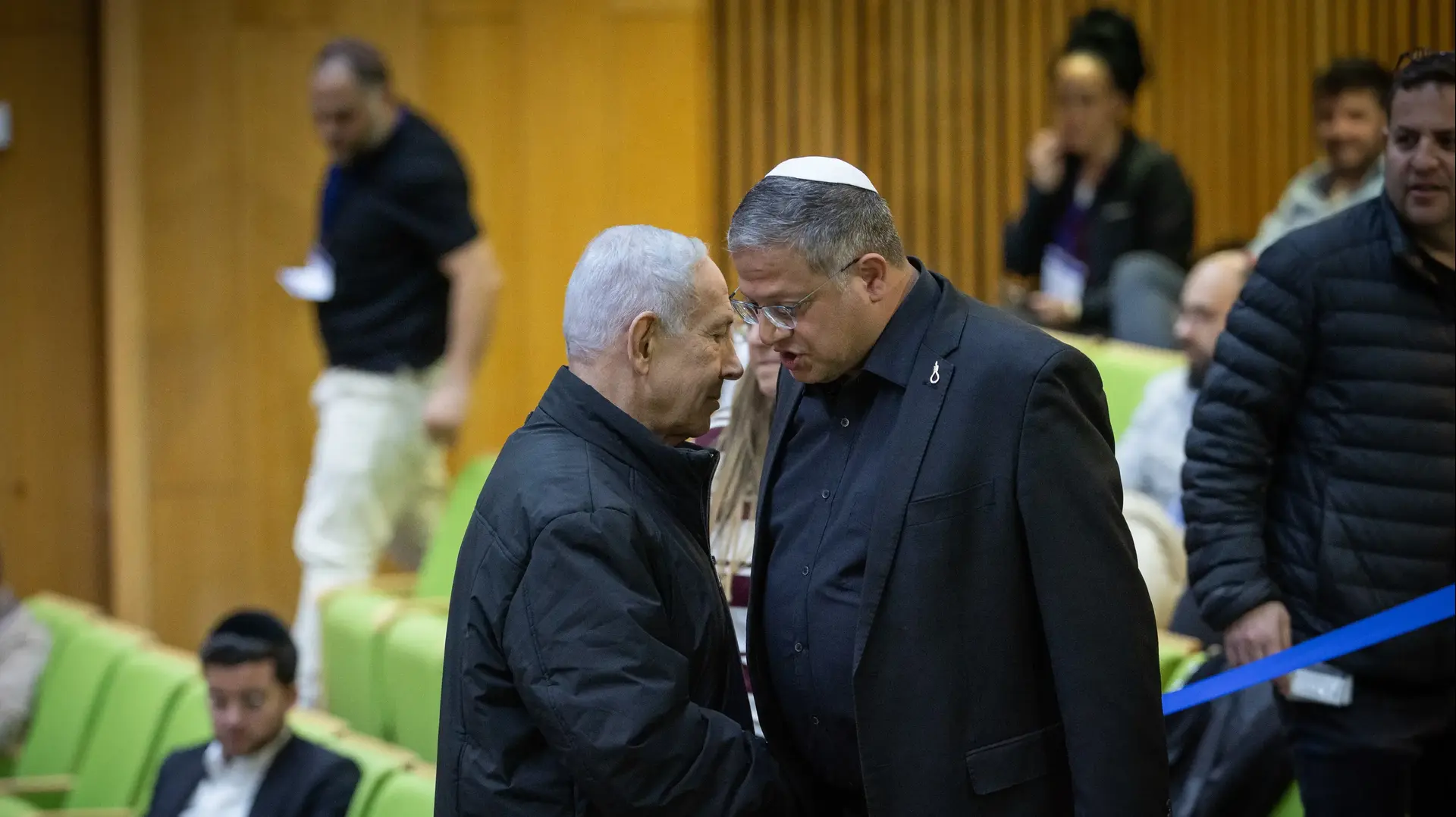 רה"מ בנימין נתניהו, איתמר בן גביר, אישור תקציב המדינה לשנת 2026, 30 במרץ 2026 רה"מ בנימין נתניהו, איתמר בן גביר, אישור תקציב המדינה לשנת 2026, 30 במרץ 2026