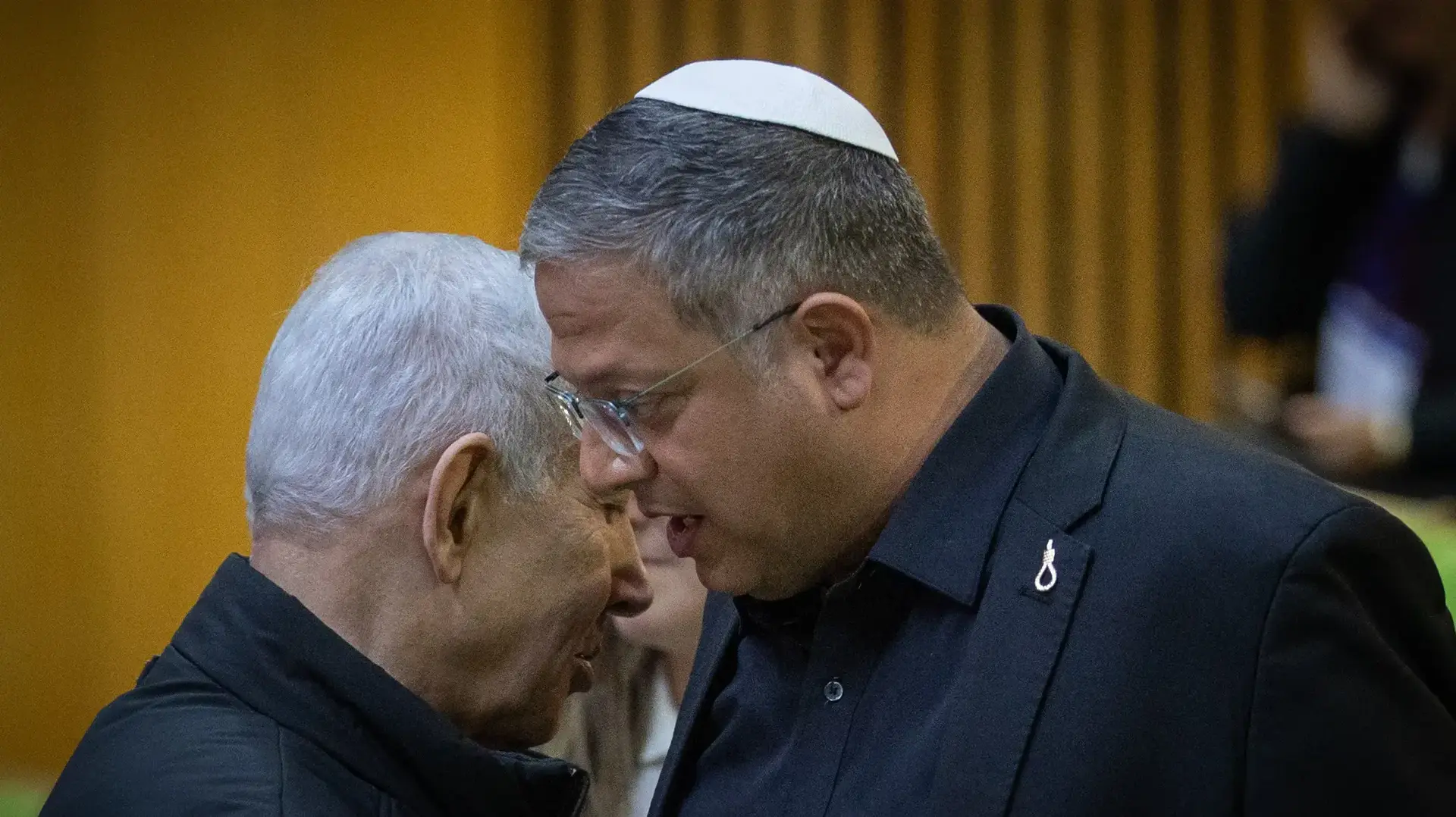 רה"מ בנימין נתניהו, איתמר בן גביר, אישור תקציב המדינה לשנת 2026, 30 במרץ 2026 רה"מ בנימין נתניהו, איתמר בן גביר, אישור תקציב המדינה לשנת 2026, 30 במרץ 2026
