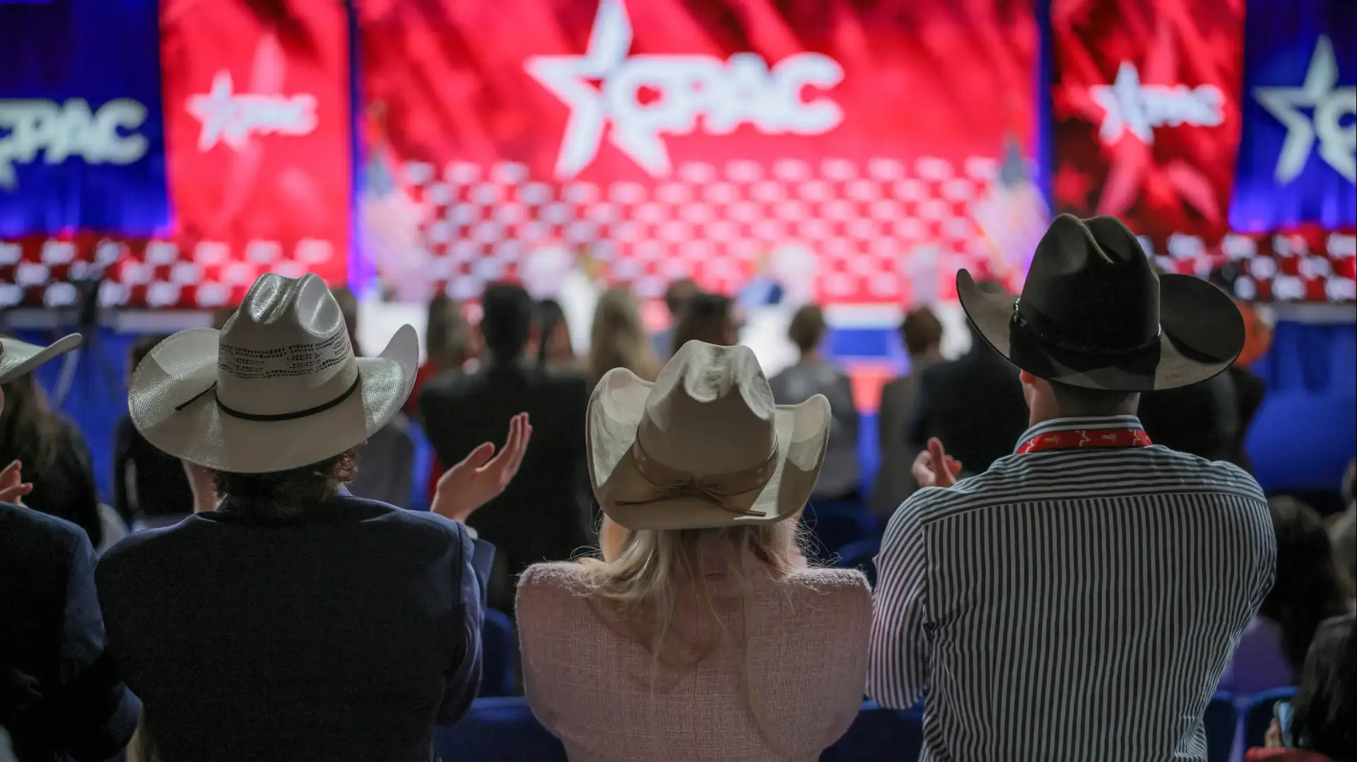 ועידת הפעולה הפוליטית השמרנית (CPAC) בגרייפוויין, טקסס, ארה"ב, 28 במרץ 2026 ועידת הפעולה הפוליטית השמרנית (CPAC) בגרייפוויין, טקסס, ארה"ב, 28 במרץ 2026