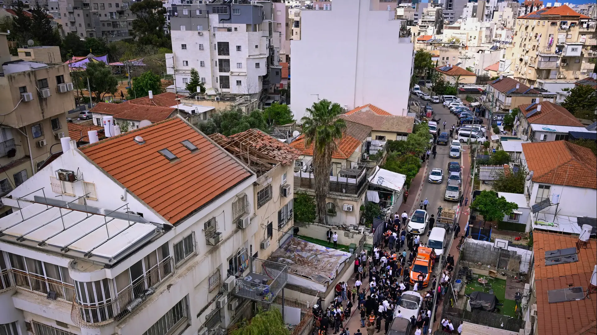 זירת נפילה,בני ברק, 31 במרץ 2026