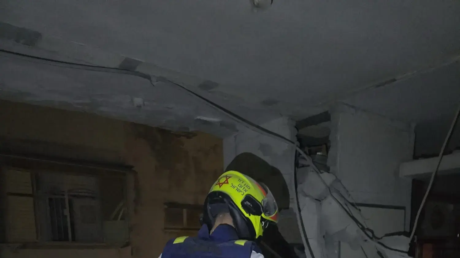 זירת הפגיעה בגבעתיים זירת הפגיעה בגבעתיים