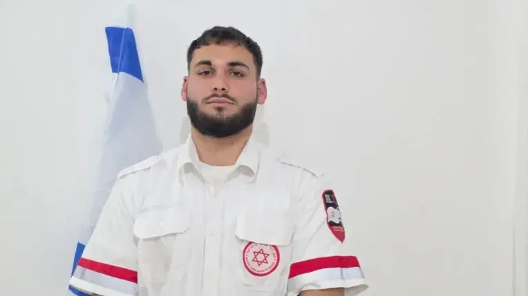 גבריאל משה שאדי, מתנדב מד"א