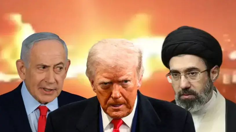 דונלד טראמפ, בנימין נתניהו, מוג'תבא חמינאי