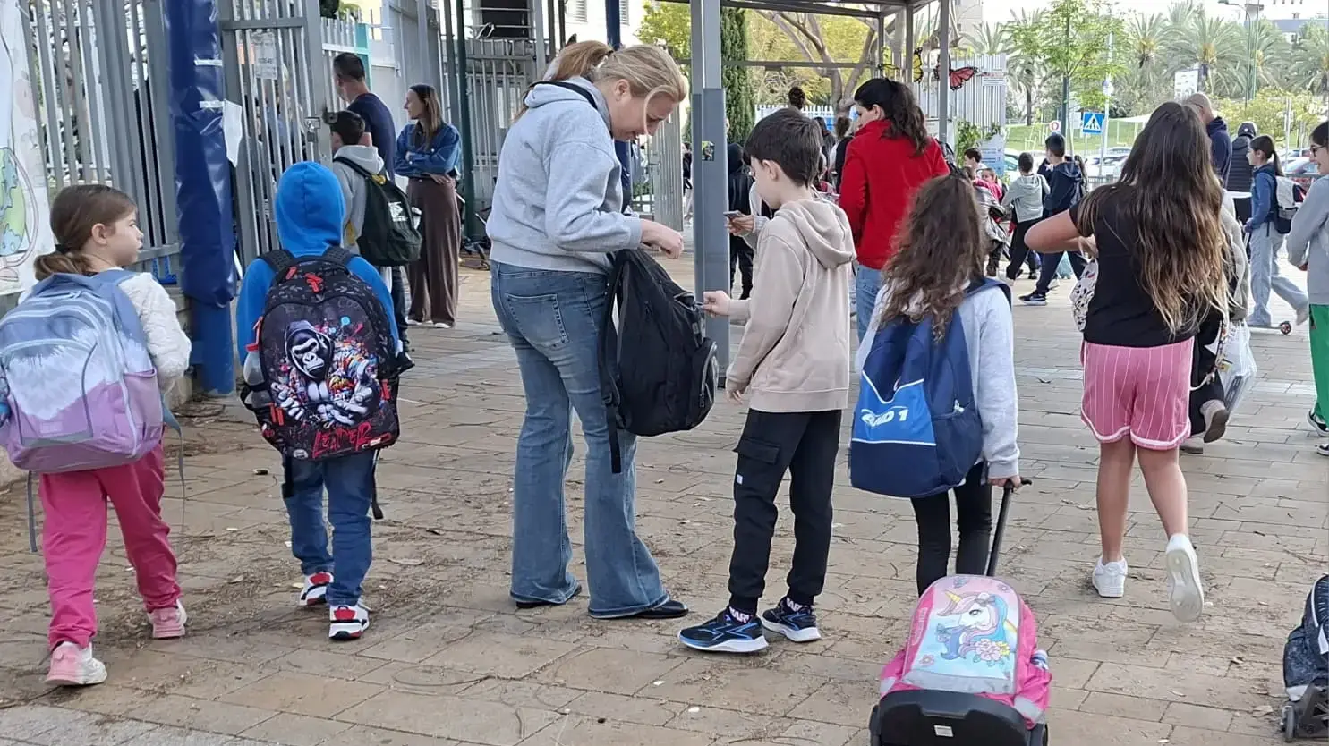חזרה לבית הספר בית ספר עוזי חיטמן פתח תקווה