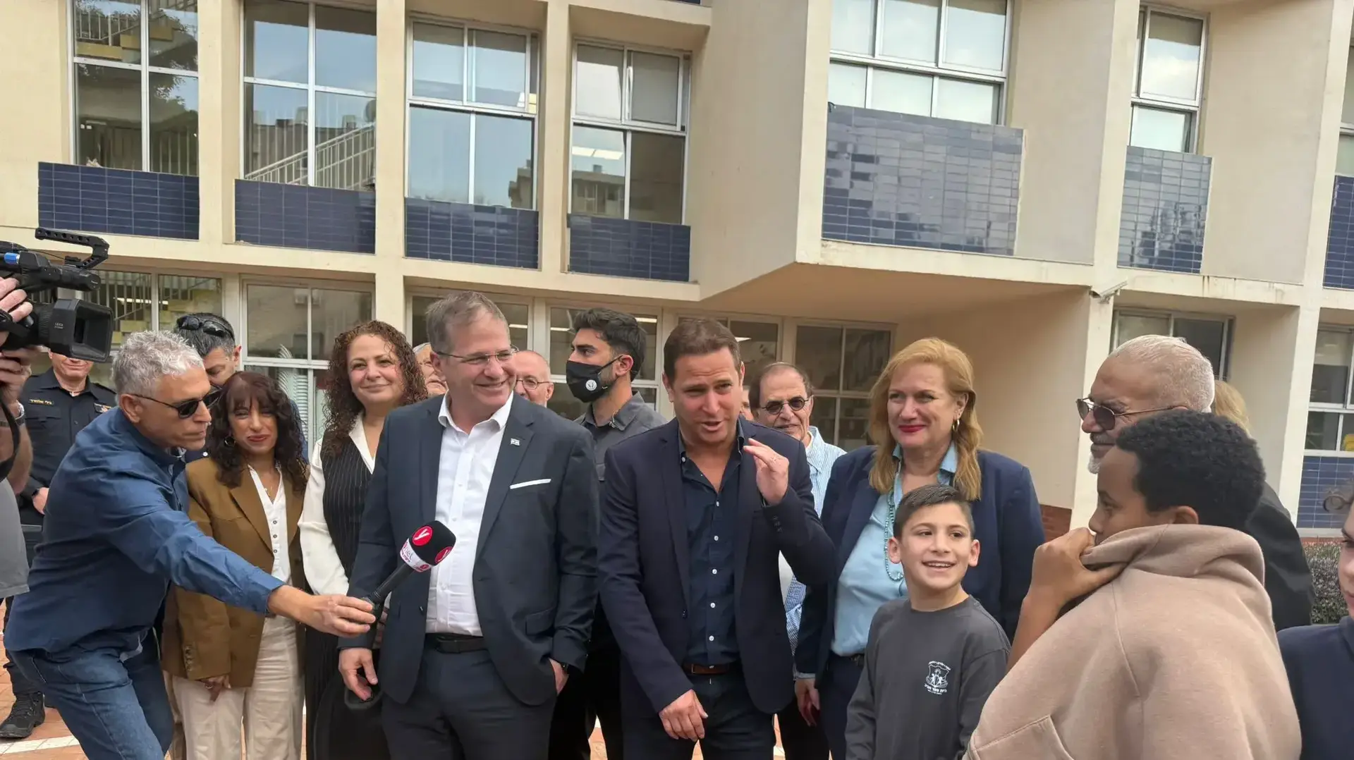 ראש עיריית ראשון לציון, רז קינסטליך ושר החינוך יואב קיש ראש עיריית ראשון לציון, רז קינסטליך ושר החינוך יואב קיש