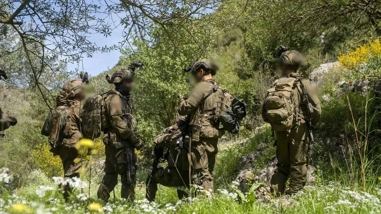 פעילות כוחות אוגדה 162 בלבנון