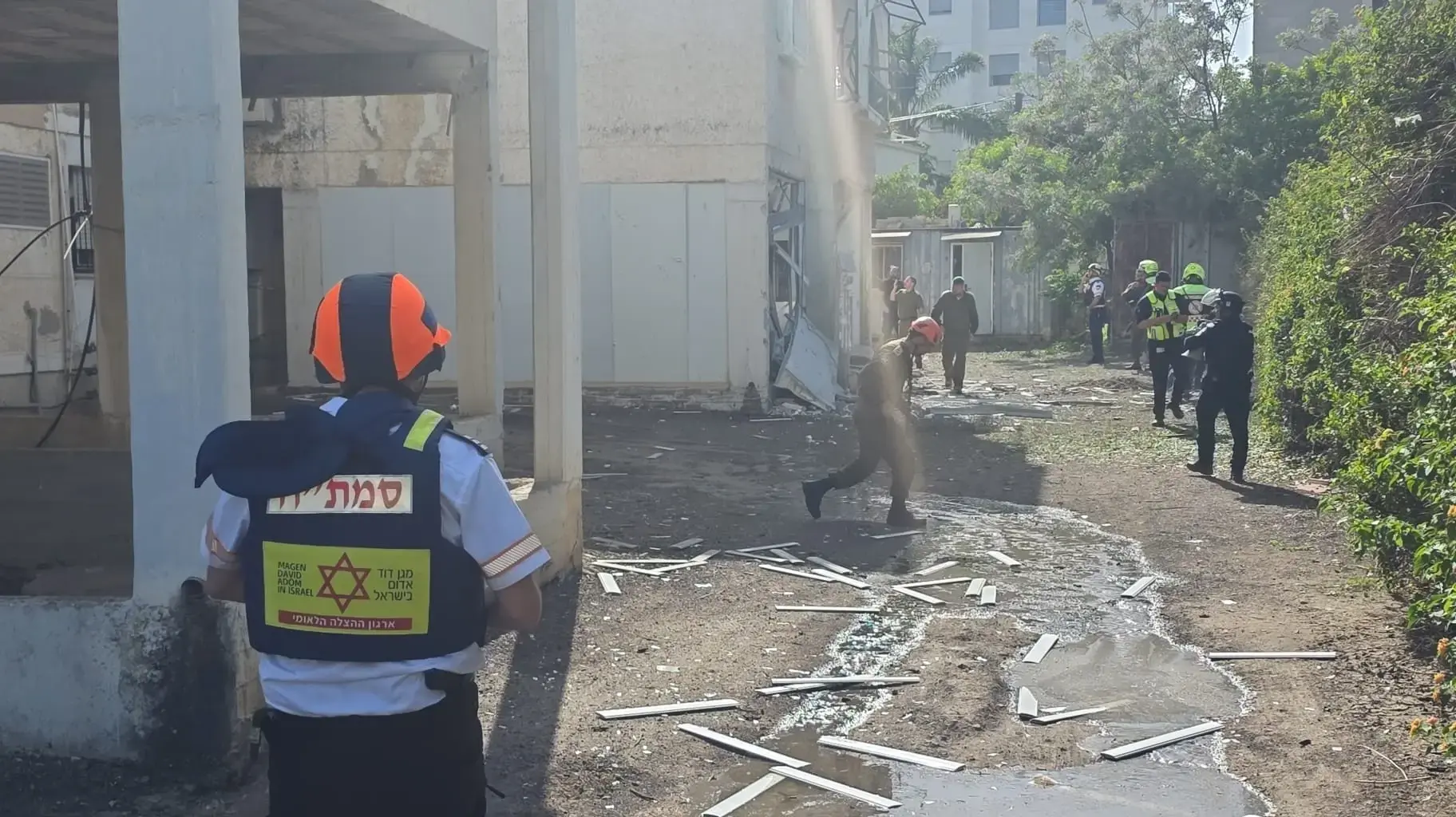 פגיעה ישירה בנהריה פגיעה ישירה בנהריה