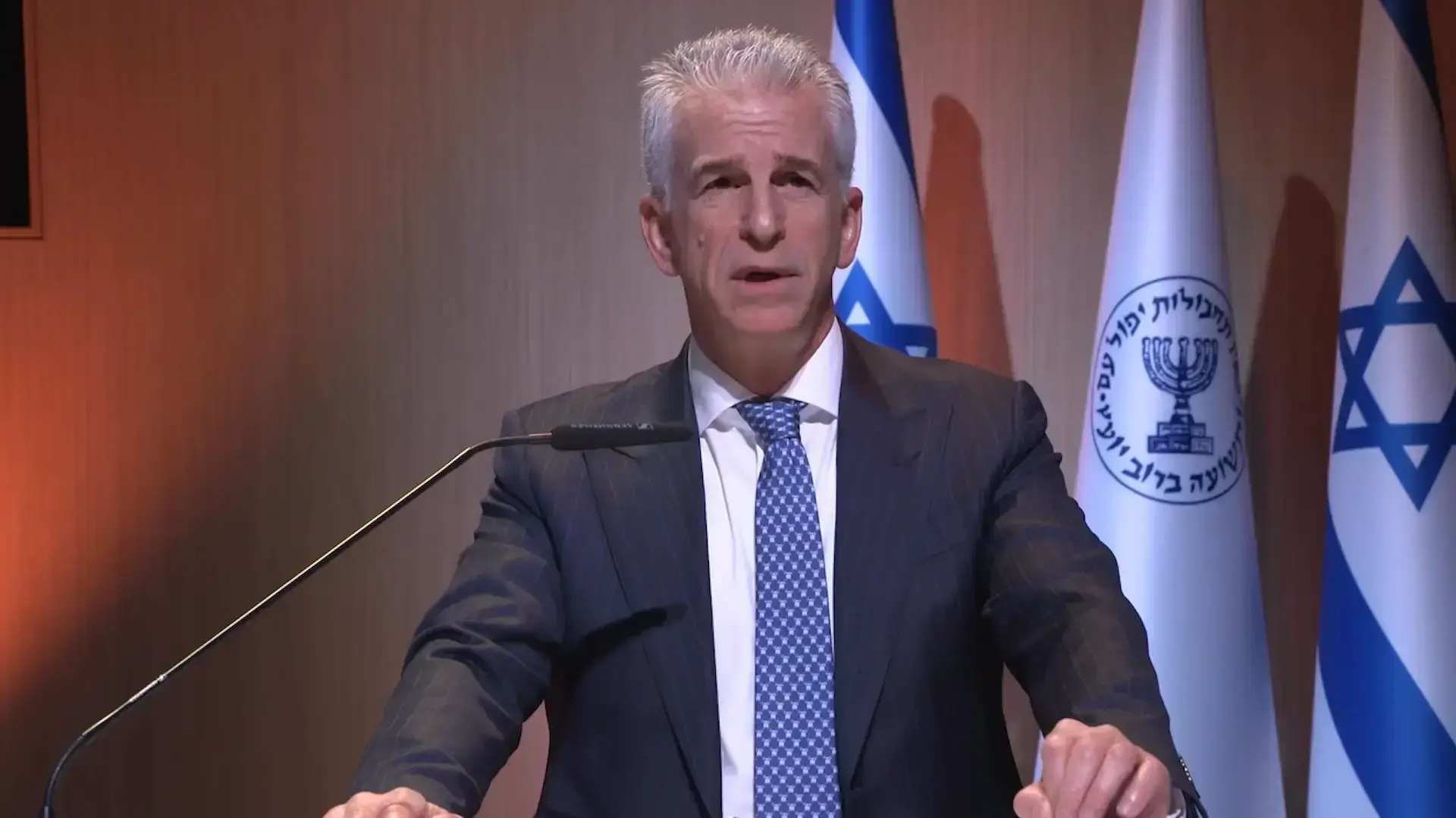 ראש המוסד דדי ברנע: "מחויבותנו תושלם רק כשהמשטר יוחלף" ראש המוסד דדי ברנע: "מחויבותנו תושלם רק כשהמשטר יוחלף"