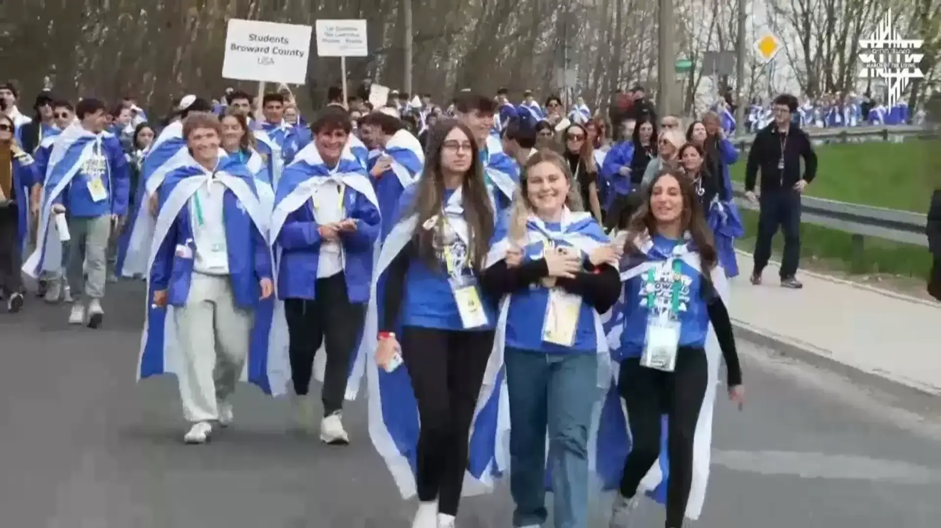 מצעד החיים בין אושוויץ לבירקנאו, פולין, 2026 מצעד החיים בין אושוויץ לבירקנאו, פולין, 2026