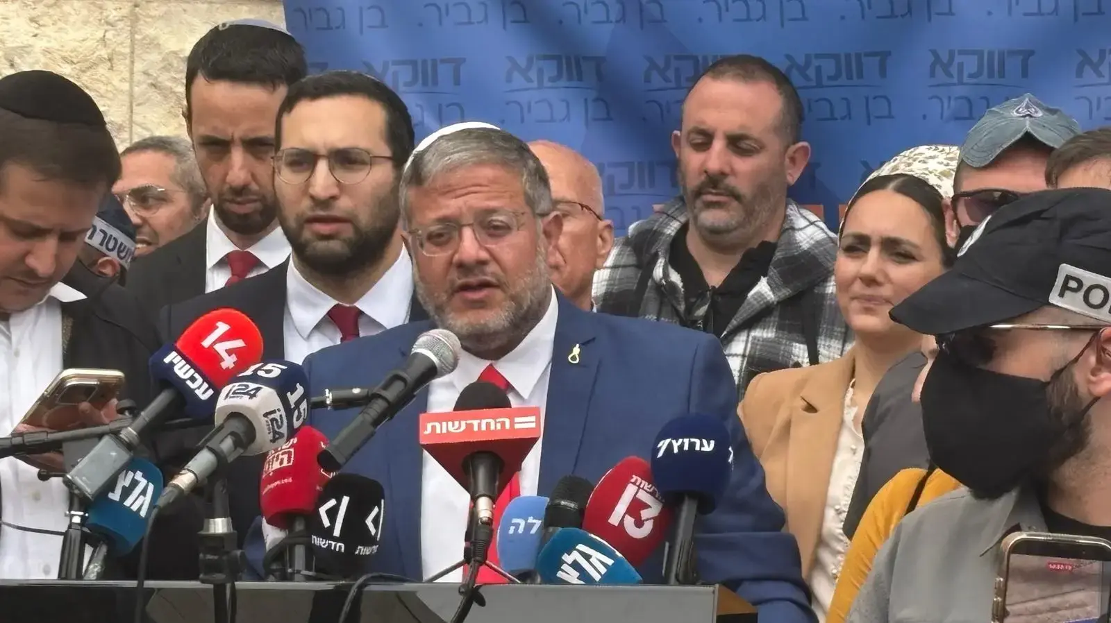 הצהרת השר בן גביר לפני הדיון בבג״ץ הצהרת השר בן גביר לפני הדיון בבג״ץ