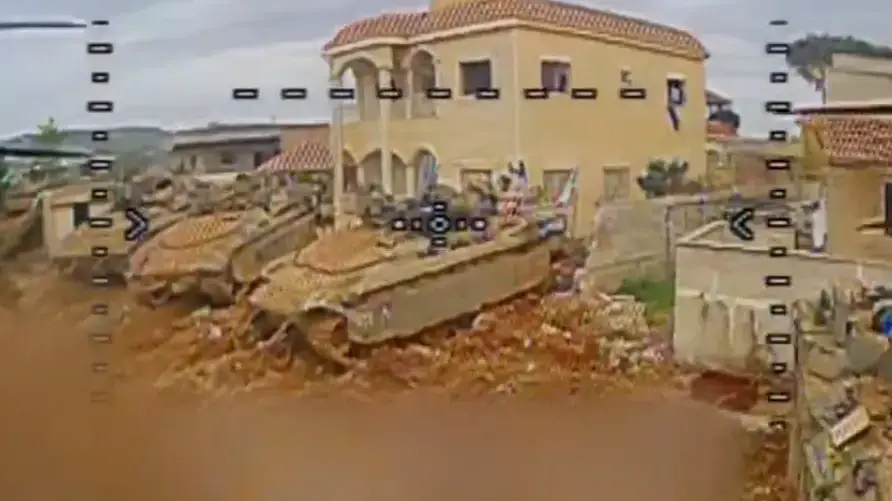 רחפן של חיזבאללה תוקף נגמ"ש של צה"ל בדרום לבנון רחפן של חיזבאללה תוקף נגמ"ש של צה"ל בדרום לבנון