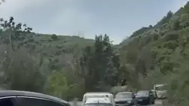 תושבים לבנונים חוזרים דרומה לכיוון ביירות תושבים לבנונים חוזרים דרומה לכיוון ביירות