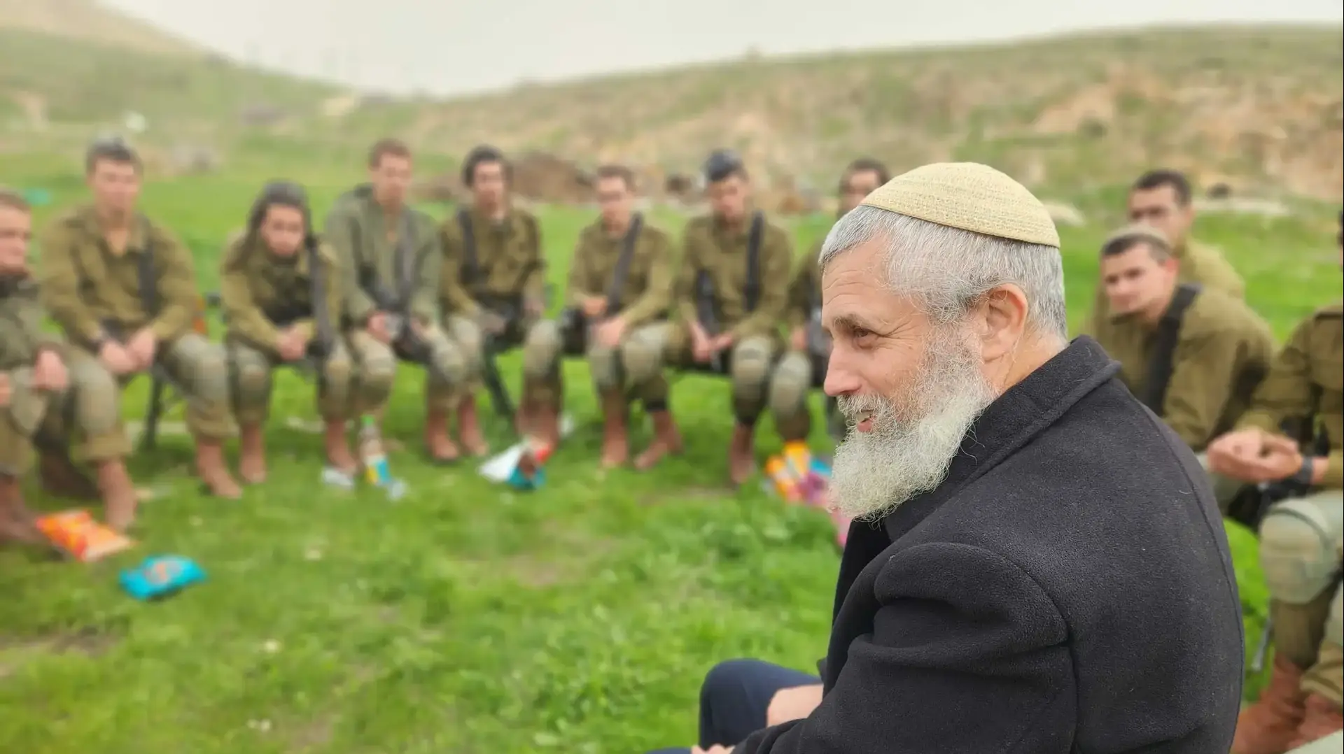 הרב תמיר גרנות מתוך הסרט התיעודי "הבן יקיר לי" 
