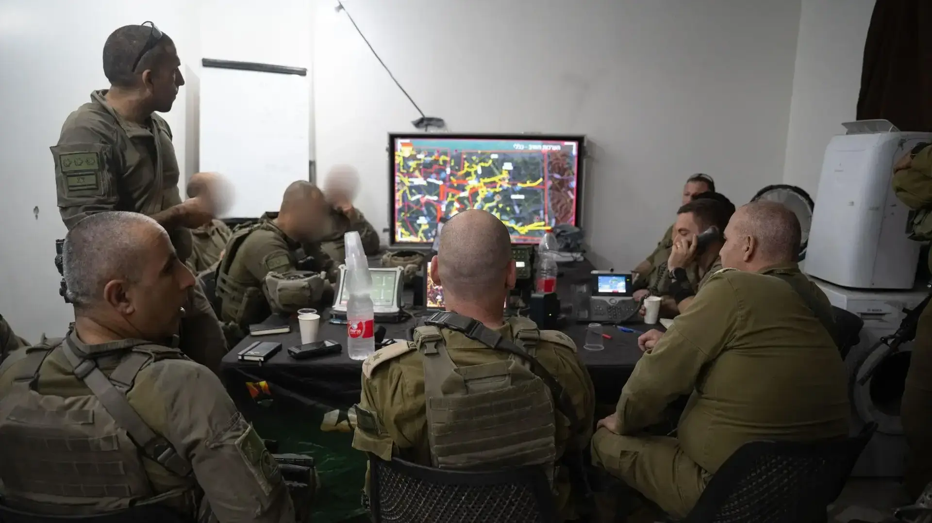 אחסאן דקסה ואיציק כהן בהערכת מצב בשטח הפלסטיני אחסאן דקסה ואיציק כהן בהערכת מצב בשטח הפלסטיני