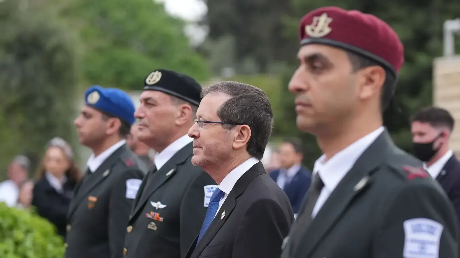 טקס חיילים מצטיינים, בית הנשיא טקס חיילים מצטיינים, בית הנשיא
