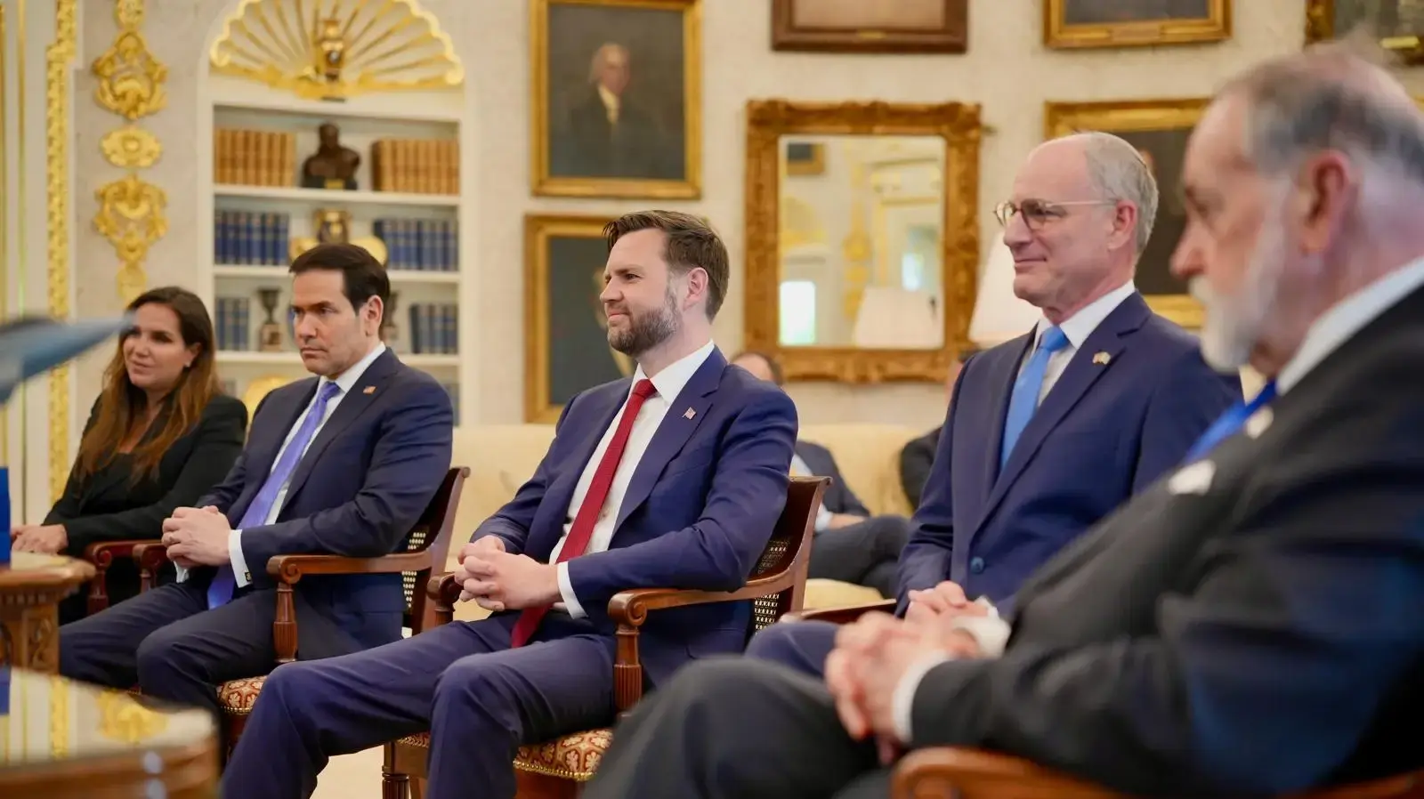 שיחות השלום בין לבנון לישראל בבית הלבן. 24.4.26 שיחות השלום בין לבנון לישראל בבית הלבן. 24.4.26