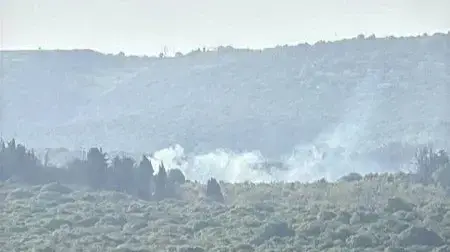 נפילת שברי יירוט ליד מושב גורן