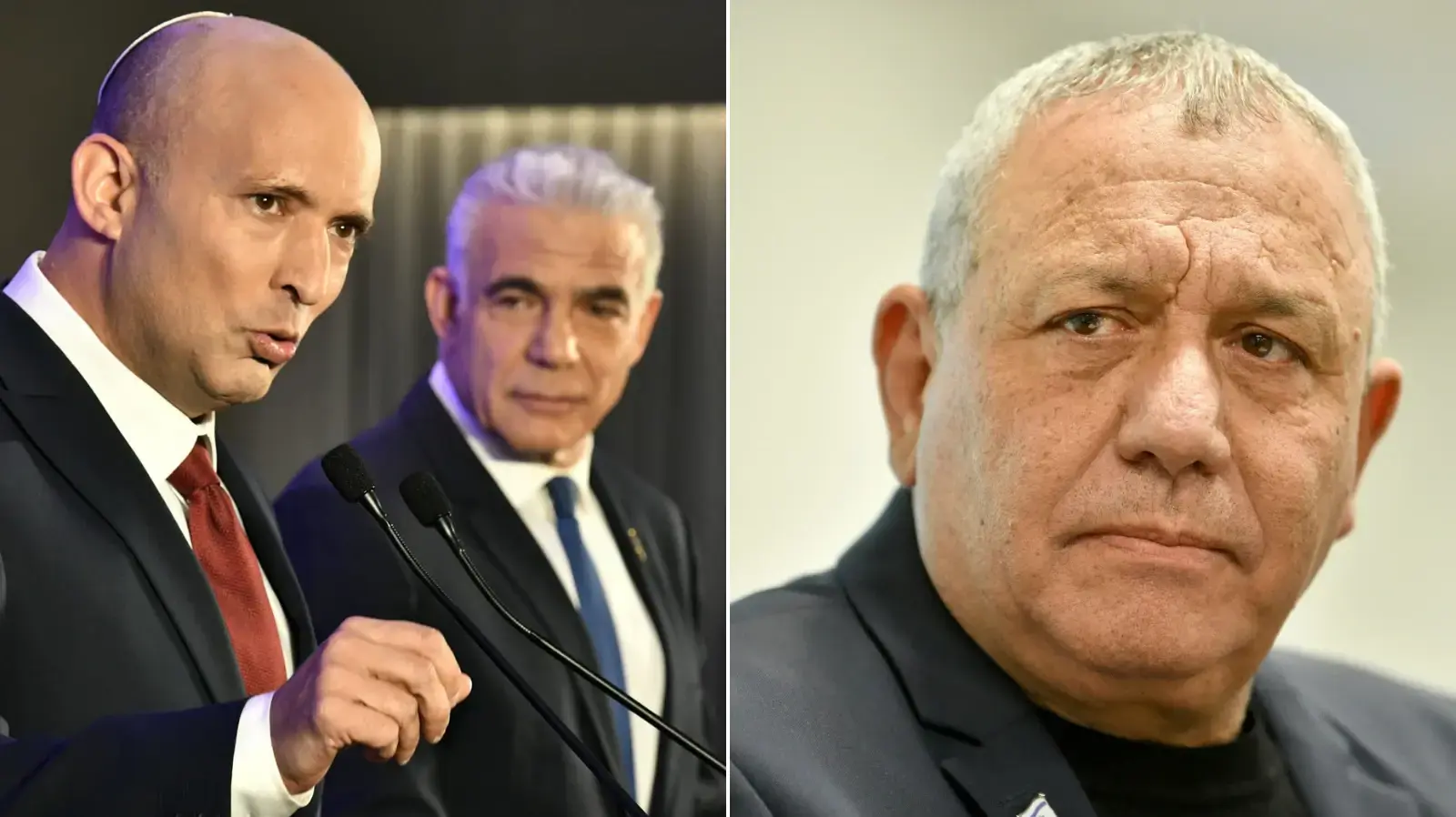 גדי איזנקוט, יאיר לפיד, נפתלי בנט גדי איזנקוט, יאיר לפיד, נפתלי בנט