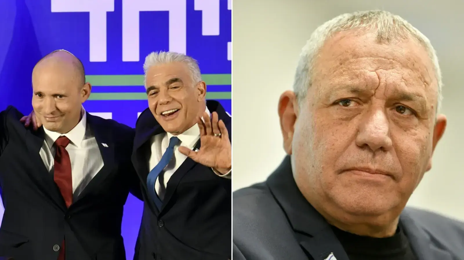 גדי איזנקוט, יאיר לפיד, נפתלי בנט גדי איזנקוט, יאיר לפיד, נפתלי בנט
