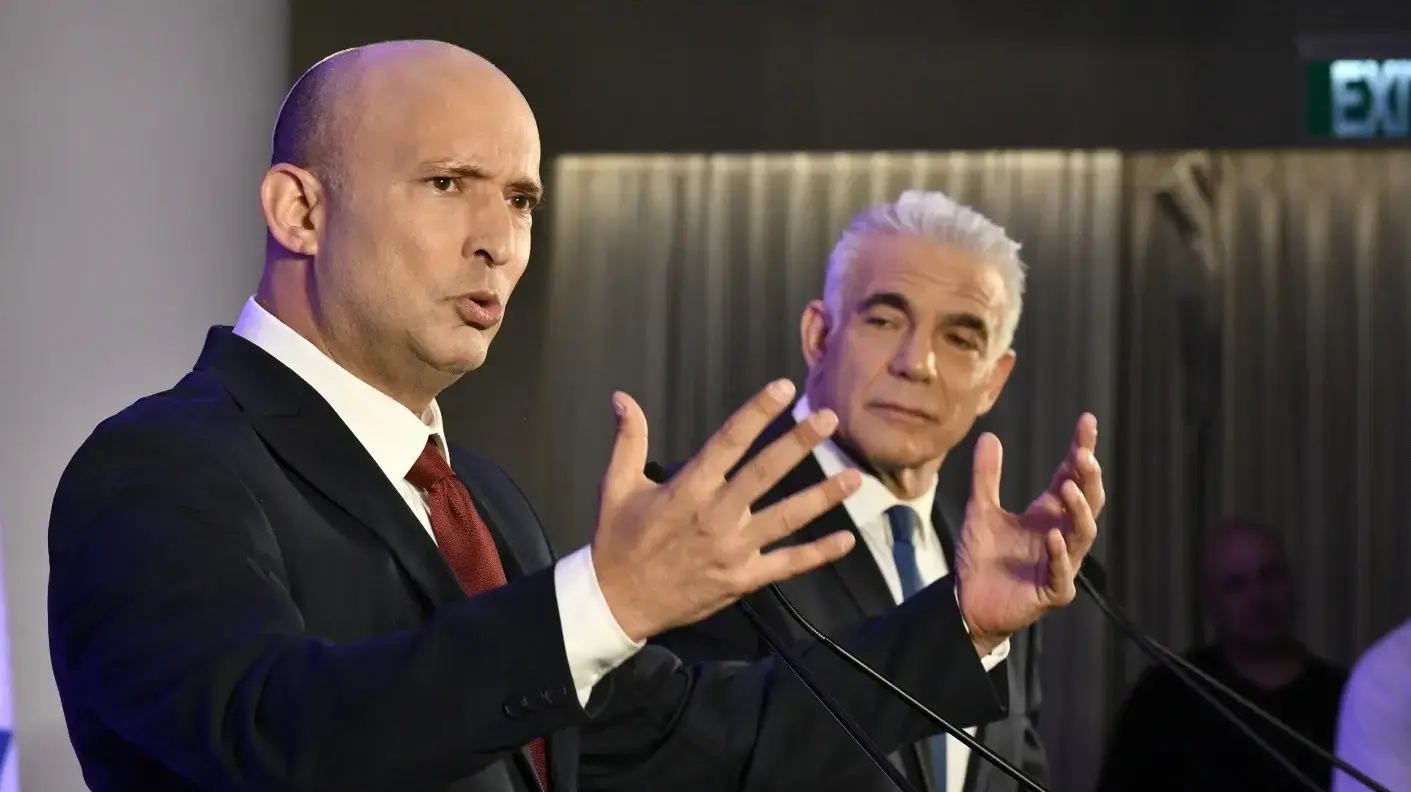 יאיר לפיד, נפתלי בנט, הכרזה על הקמת מפלגת "ביחד", 26 באפריל 2026