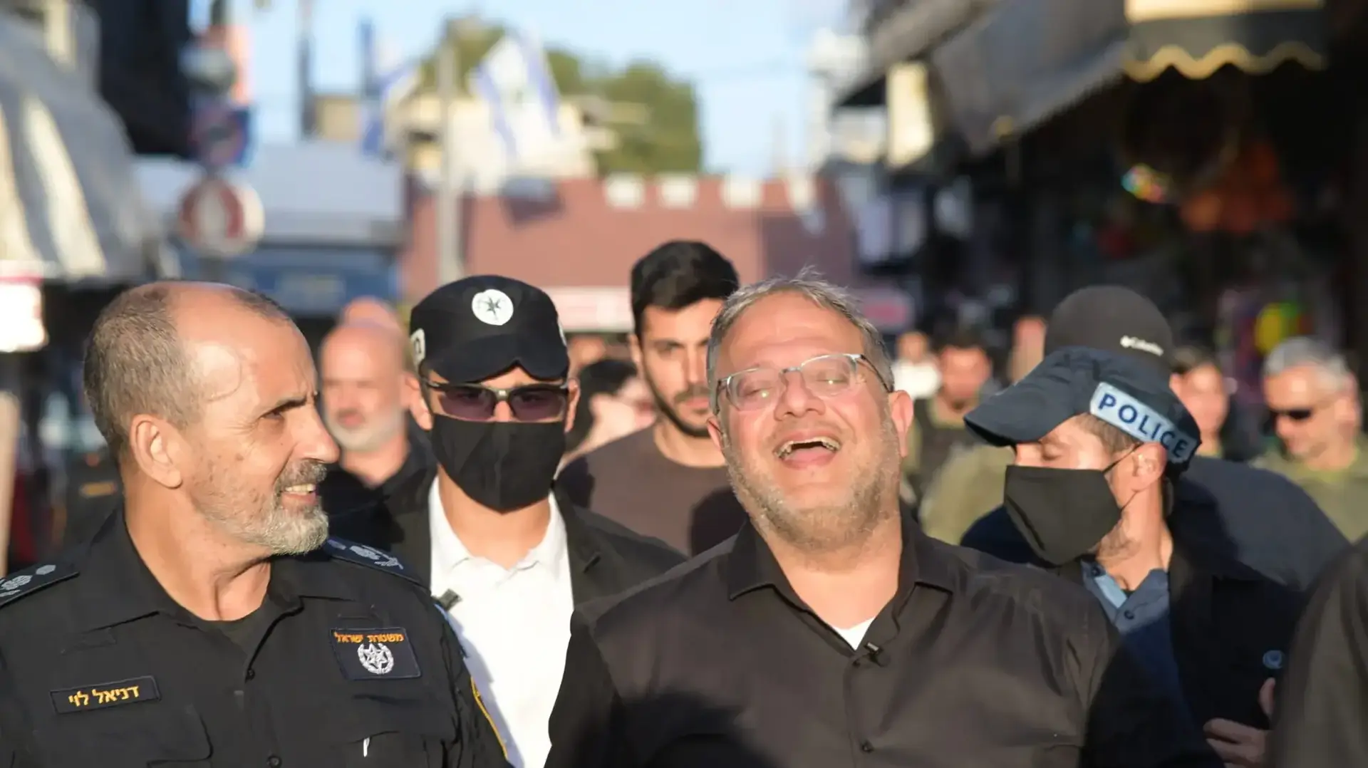 המפכל ובן גביר בסיור בדרום תל אביב