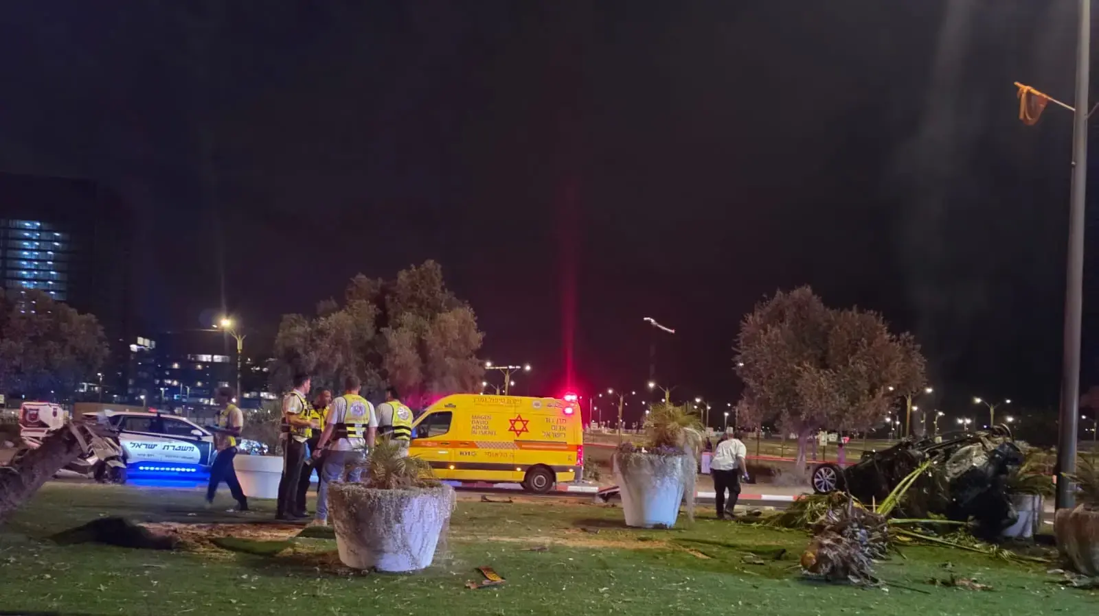 שני הרוגים ופצוע קשה בתאונת דרכים בראשון לציון שני הרוגים ופצוע קשה בתאונת דרכים בראשון לציון