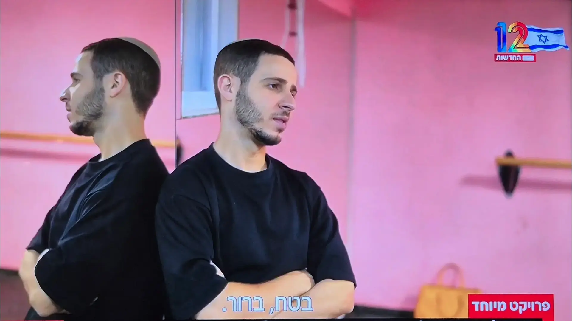 יאיר שרקי בפרויקט "כשישראל תהיה בת 100" חדשות 12 יאיר שרקי בפרויקט "כשישראל תהיה בת 100" חדשות 12