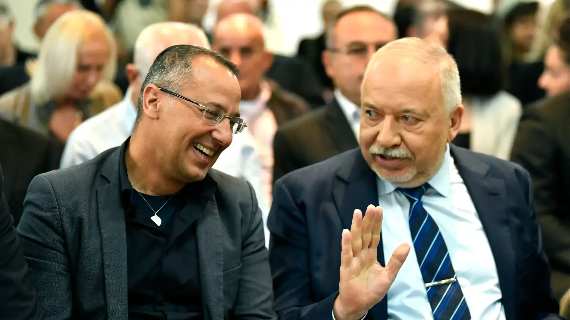 אביגדור ליברמן,שרון שרעבי, מסע"ת ישראל ביתנו, 6 במאי 2026 אביגדור ליברמן,שרון שרעבי, מסע"ת ישראל ביתנו, 6 במאי 2026