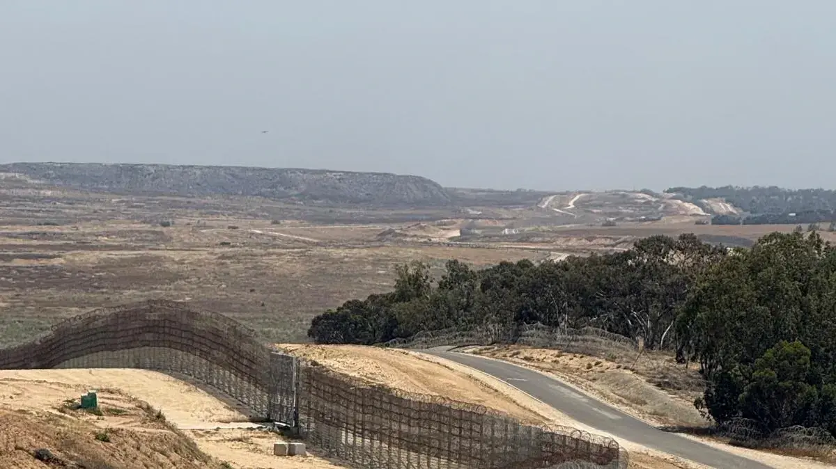 סיור בגבול רצועת עזה