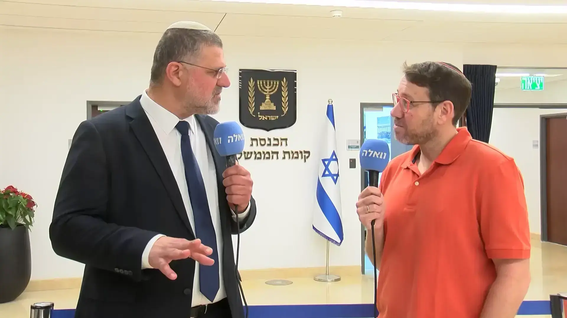 ח"כ אביחי בוארון מהליכוד בריאיון ליהודה שלזינגר בפתיחת כנסת הקיץ של הכנסת