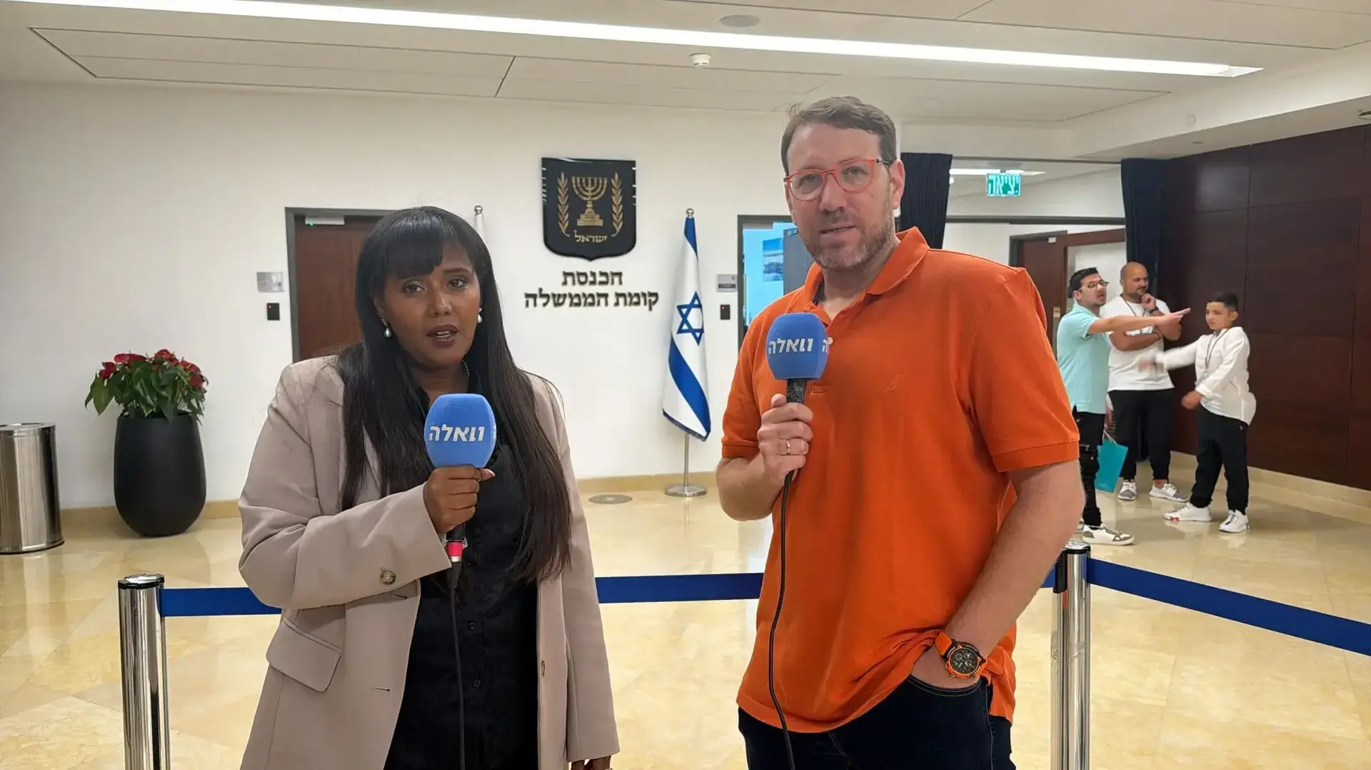 ח"כ פנינה תמנו שטה מכחול לבן בריאיון ליהודה שלזינגר עם פתיחת כנס הקיץ של הכנסת 11.5.26 ח"כ פנינה תמנו שטה מכחול לבן בריאיון ליהודה שלזינגר עם פתיחת כנס הקיץ של הכנסת 11.5.26