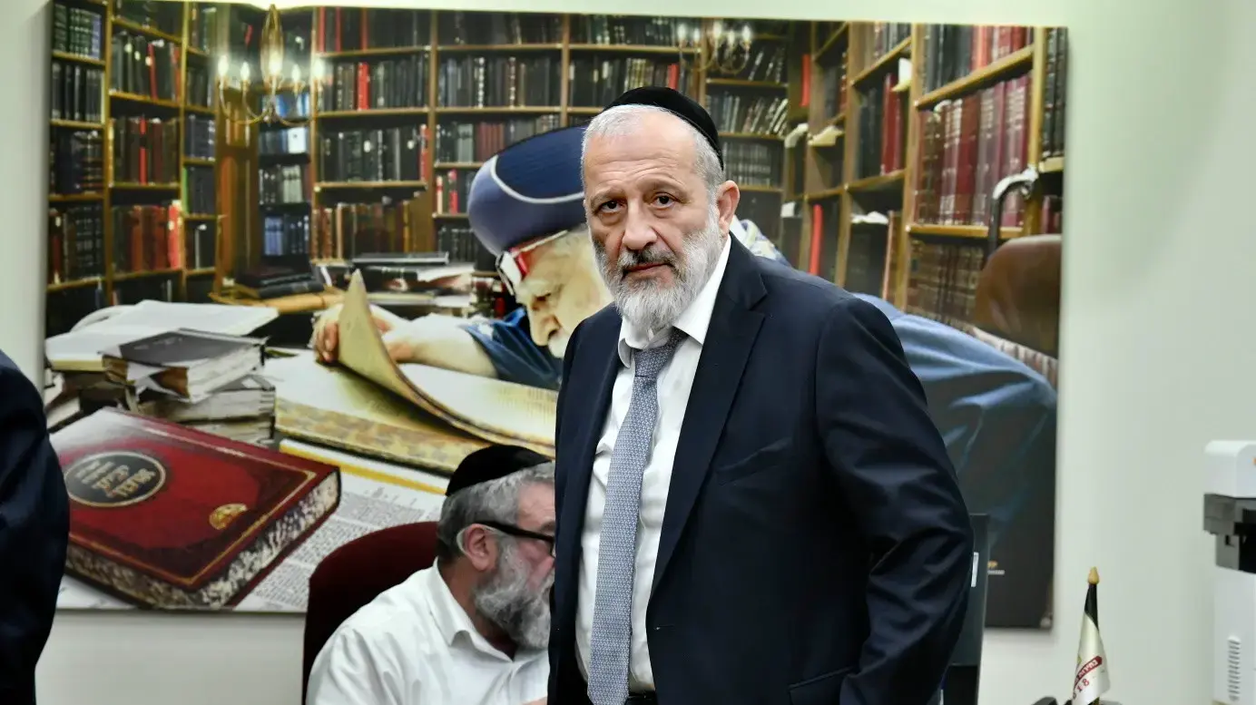 אריה דרעי, 11 במאי 2026 אריה דרעי, 11 במאי 2026