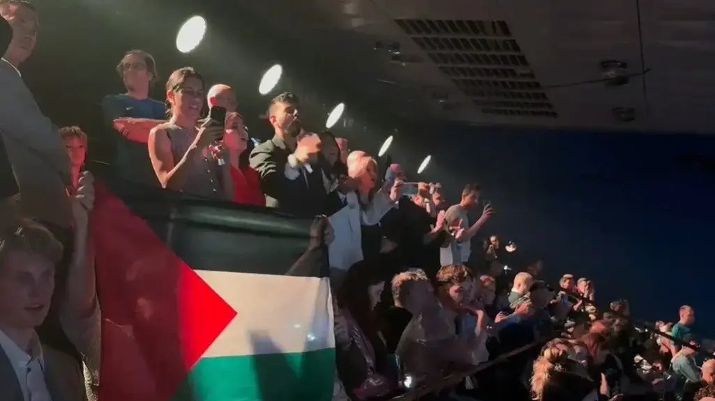 דגל פלסטין אירוויזיון דגל פלסטין אירוויזיון