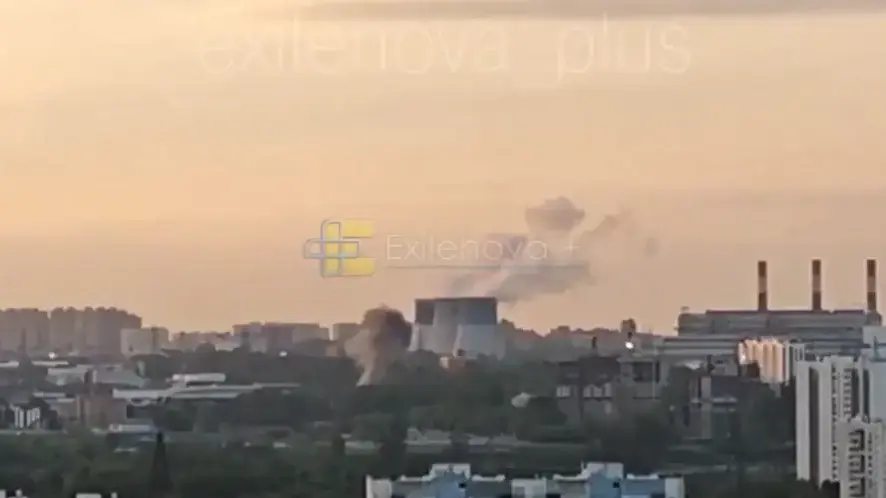 פיצוץ בבית זיקוק במוסקבה כתוצאה ממתקפה אוקראינית