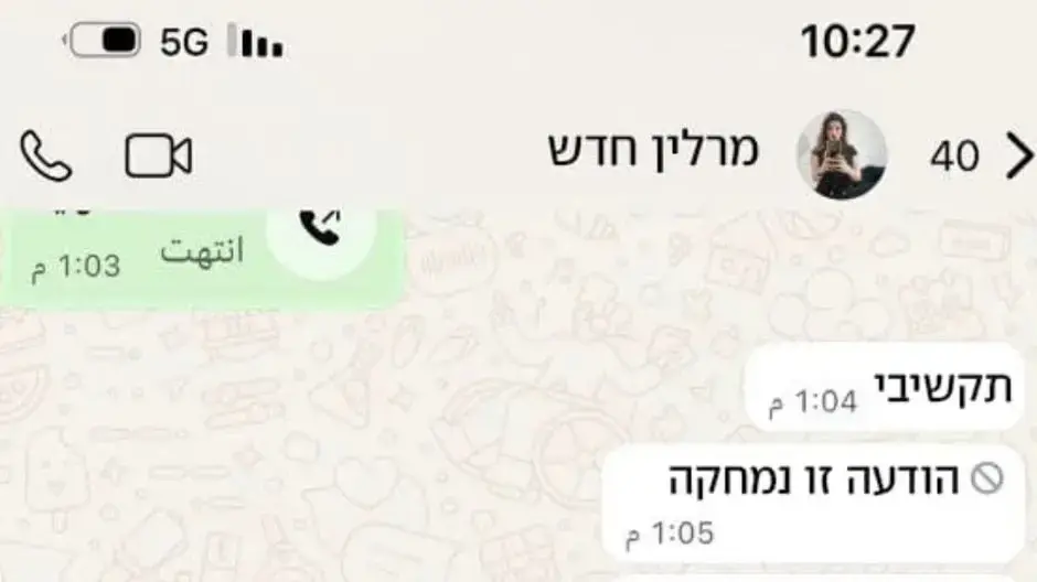ההתכתבויות האחרונות של מרלין אלטורי עם חברתה לפני שנרצחה על ידי בעלה ההתכתבויות האחרונות של מרלין אלטורי עם חברתה לפני שנרצחה על ידי בעלה
