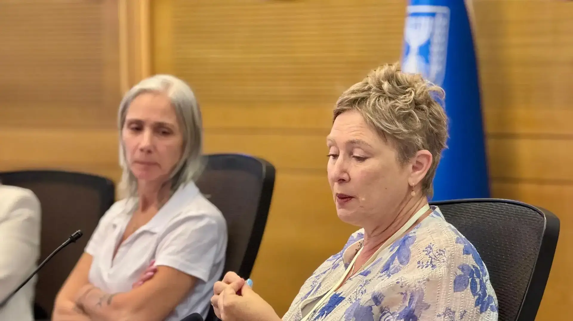 איריס חיים בכנס חירום בכנסת על שמירת זרע של אדם שנפטר, 20 במאי 2026 איריס חיים בכנס חירום בכנסת על שמירת זרע של אדם שנפטר, 20 במאי 2026