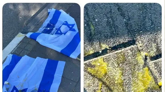נערים התעמתו עם מפגינים, גשר אליקים, 23 במאי 2026 נערים התעמתו עם מפגינים, גשר אליקים, 23 במאי 2026