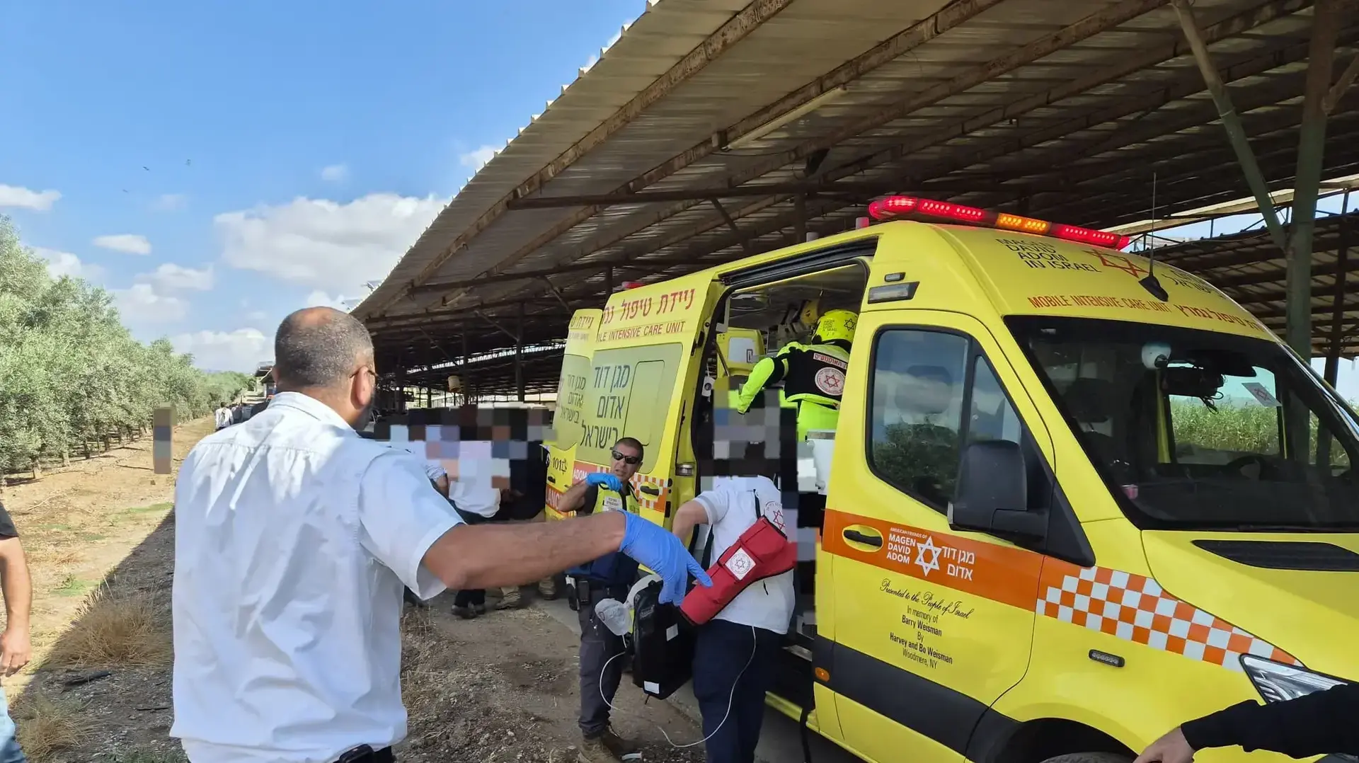 זירת התרסקות מצנח רחיפה זירת התרסקות מצנח רחיפה