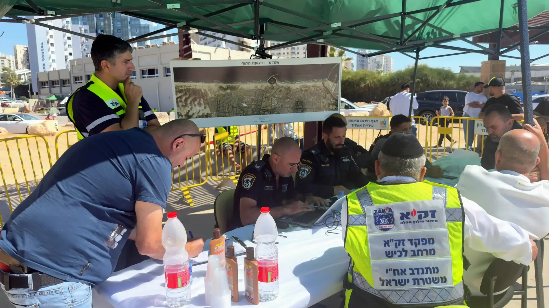 זירת טביעה של צעיר ממזרח ירושלים, חוף מי עמי אשדוד