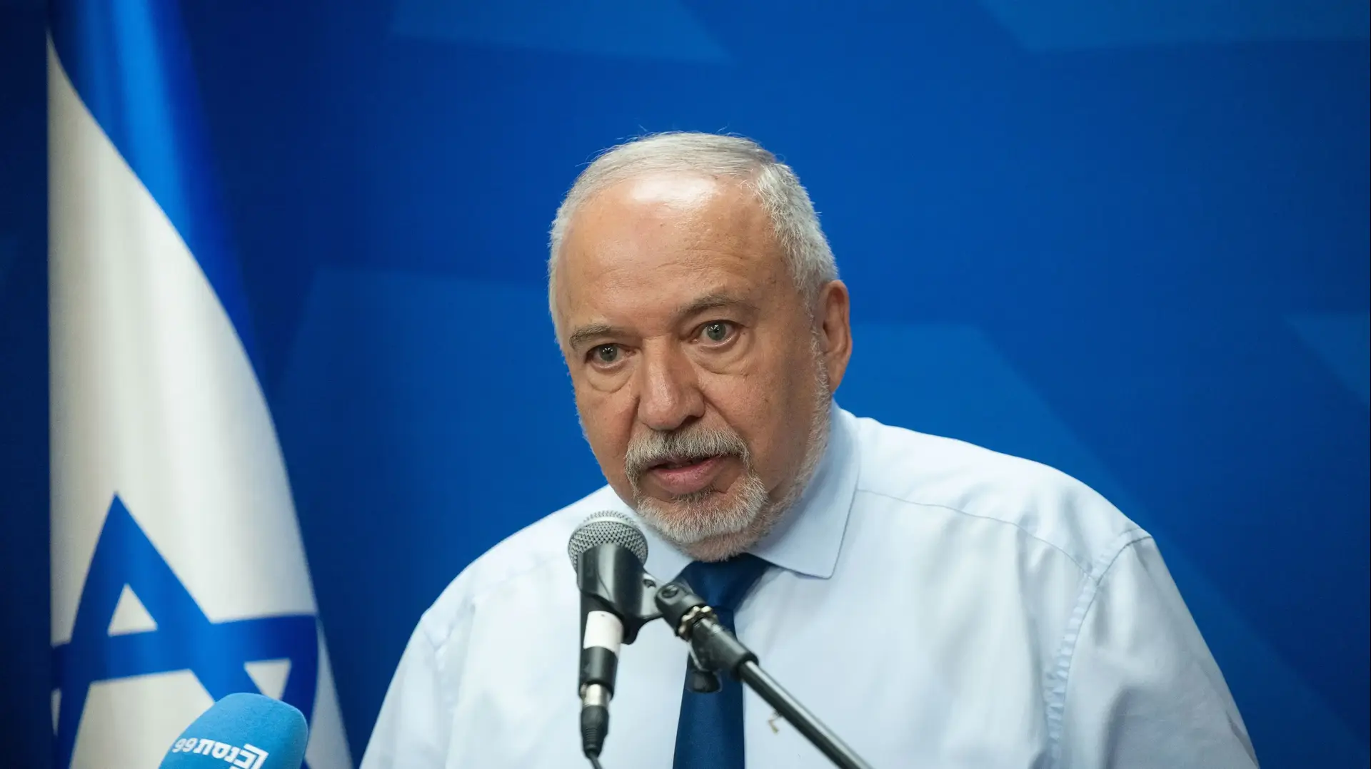יו"ר ישראל ביתנו, אביגדור ליברמן, ישיבות סיעה, 1 ביוני 2026 יו"ר ישראל ביתנו, אביגדור ליברמן, ישיבות סיעה, 1 ביוני 2026