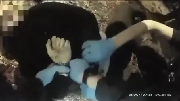 שוטרים אוזקים צעיר שנדקר אחרי שהרוצח שלו טען שהוא תקף אותו, בריטניה, דצמבר 2025