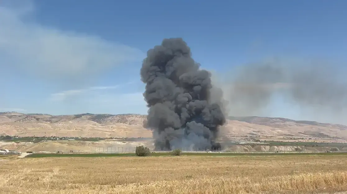 שריפות פרצו בשלושה מוקדים סמוך ליישוב הר ברכה שריפות פרצו בשלושה מוקדים סמוך ליישוב הר ברכה
