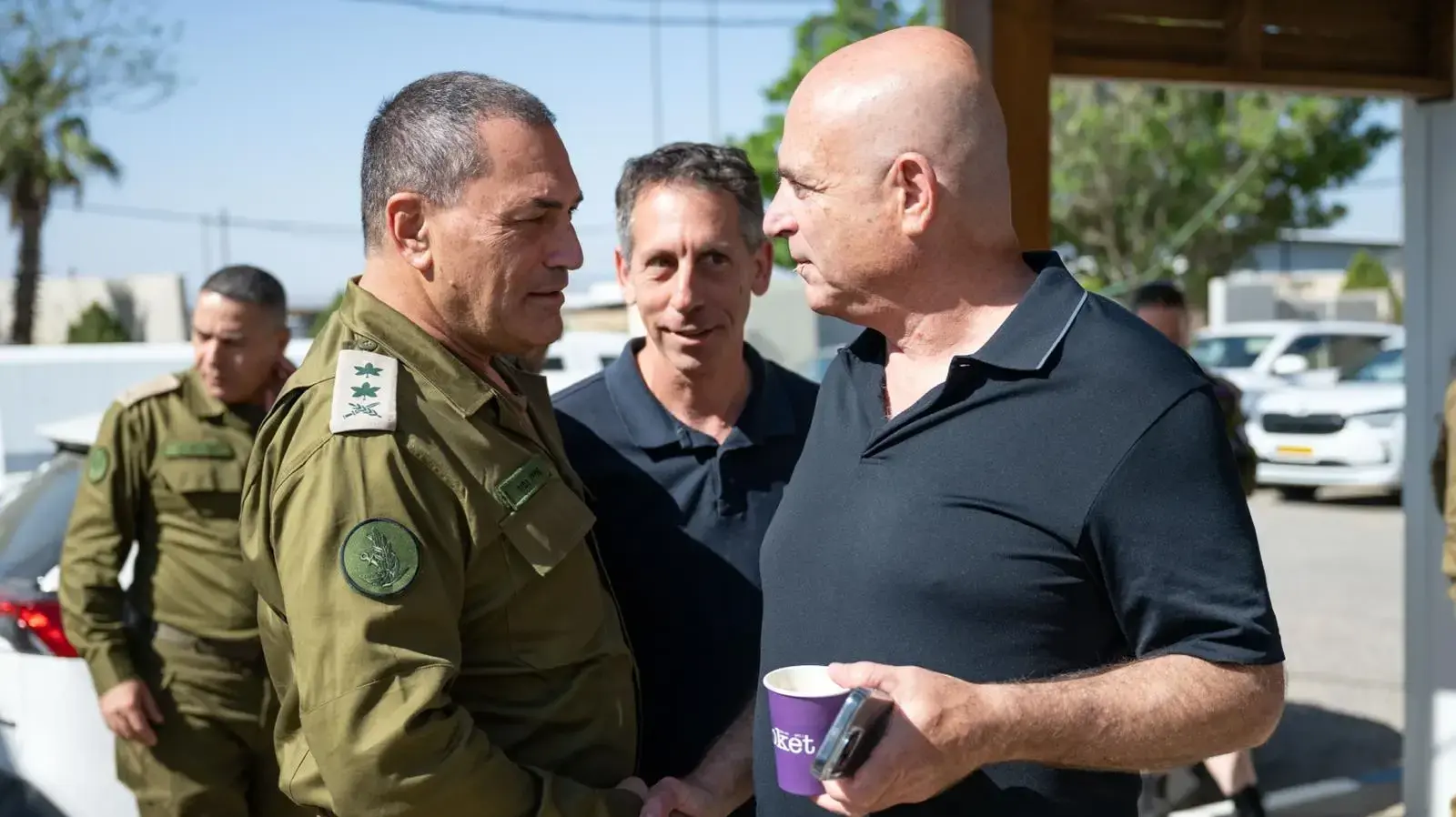 הרמטכ”ל אייל זמיר בהערכת מצב עם ראשי הרשויות ופורום מטכ”ל בפיקוד הצפון, 4 ביוני 2026