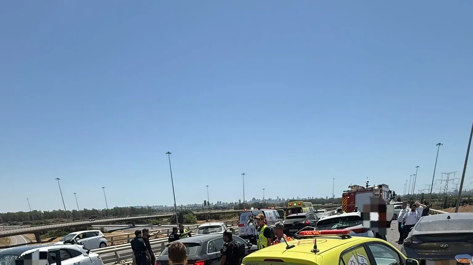 תאונת דרכים סמוך למחלף קסם
